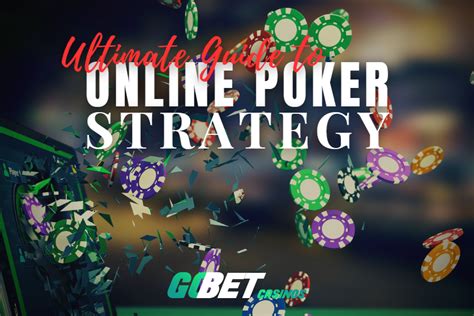 online poker strategy